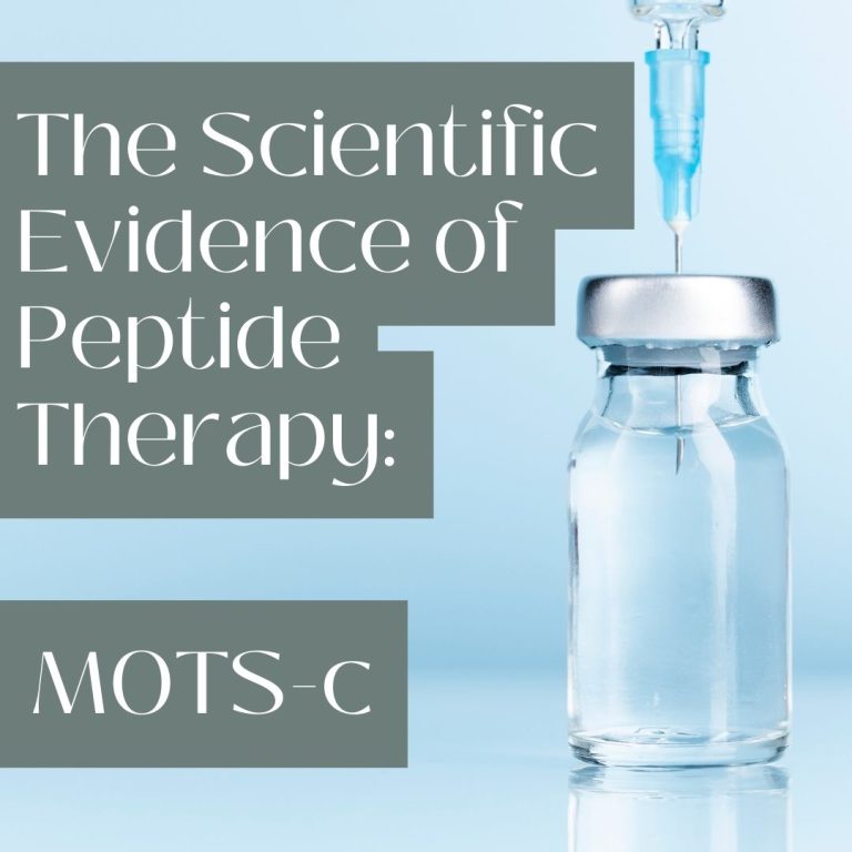 The Scientific Evidence of Peptide Therapy MOTSC