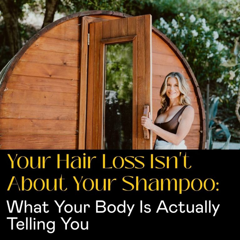 your hair loss isn't about your shampoo